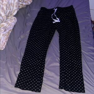 Calvin Klein Kids Black Patterned Joggers